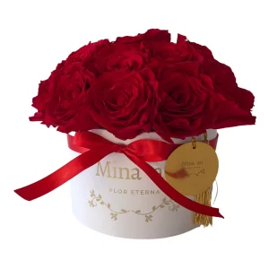 24 HOURS- 24 ROSAS ROJAS PRESERVADAS
